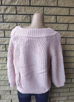 Свитер женский плотный большого размера pink dream, турция