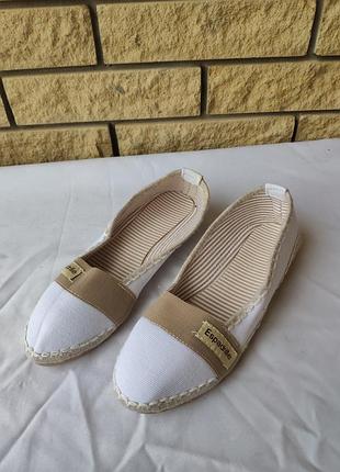 Эспадрильи,кеды, мокасины, слипоны женские espadrille, турция