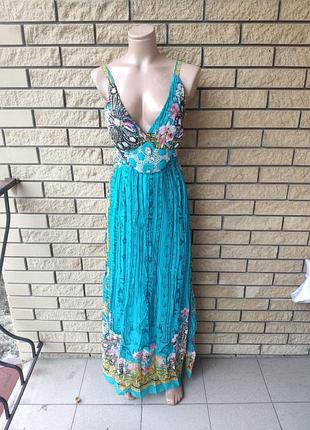 Сарафан шифоновый длинный, в пол, есть большие размеры whole forks, турция