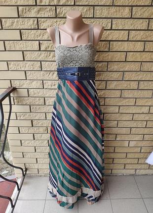 Платье, сарафан коттоновый длинный, в пол, есть большие размеры whole forks, турция