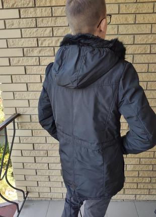 Куртка, парку чоловіча зимова модна forbest10 фото