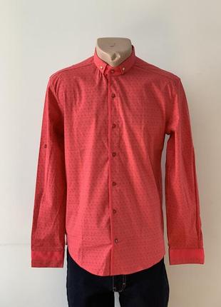 Рубашка мужская стрейчевая коттоновая высокого качества noseda, турция