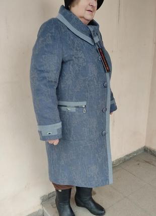Кашемірове Пальто жіноче великих розмірів, високої якості anidor3 фото