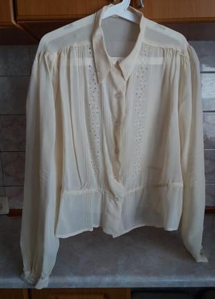 Блуза из легендарного креп-жержета, р. 48-52