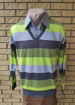 Батник, кофта-двійка чоловічий брендовий fibac, туреччина