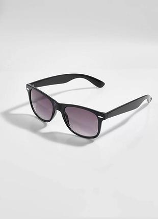 Классические чёрные солнцезащитные очки boohoo 🕶