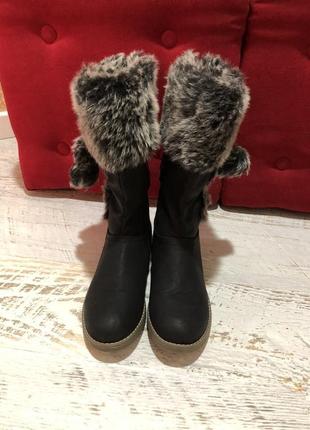 Женские теплые сапожки 38рр