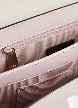Furla mughetto розовая кожаная сумка фурла4 фото