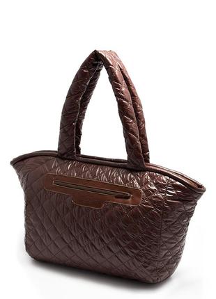 Стеганая сумка poolparty cocoon pool-brown-cocoon 2