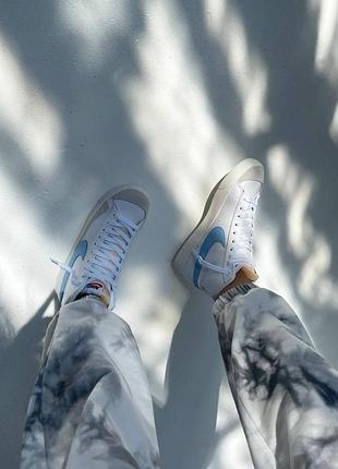 Кроссовки женские найк diese nike blazer4 фото