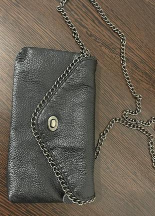 Сумка braska кожа натуральная