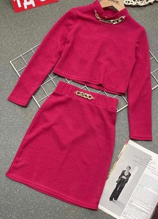 Стильний костюм для дівчинки