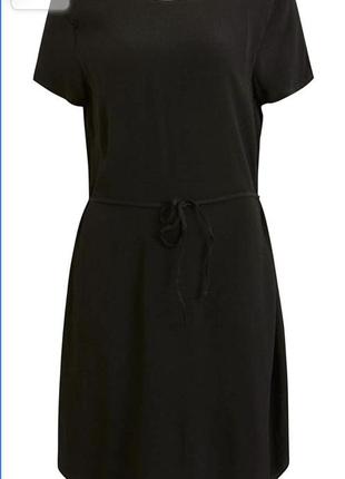Классическое чёрное платье с открытой спиной 🖤 бренд .object5 фото