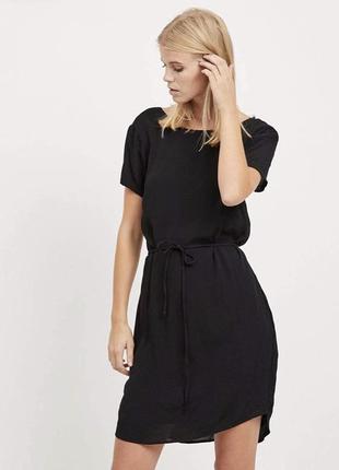 Классическое чёрное платье с открытой спиной 🖤 бренд .object4 фото