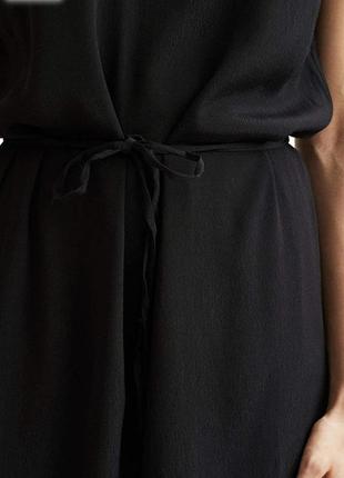 Классическое чёрное платье с открытой спиной 🖤 бренд .object6 фото