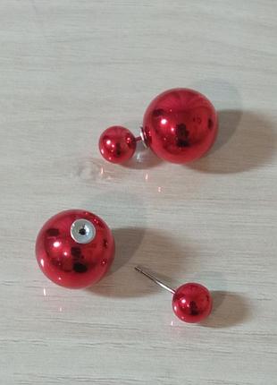 Серьги "mise en dior"