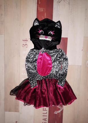 Шикарное платье кошечки e-vie angel на 1-2 года