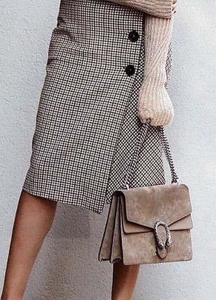 Цікава спідниця на запах в клітку