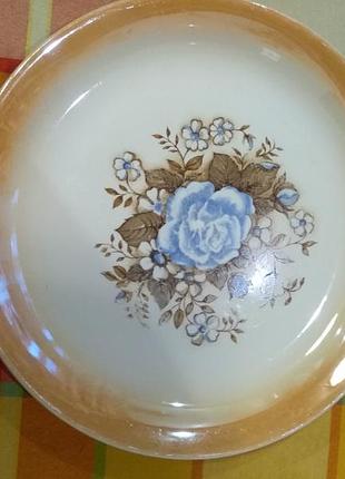 Винтажное ссср блюдо,фаянс
