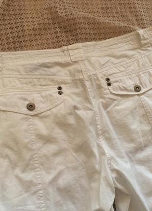 Легкие укороченные брюки шорты бриджи карго с карманами dorothy perkins8 фото