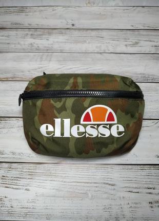 Спортивна сумка ellesse, бананка камуфляжна