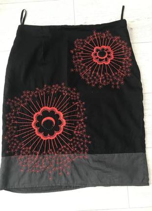 Спідниця monsoon вишита