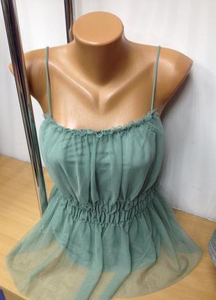 Стильная фатиновая майка!