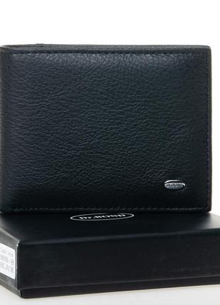 Кожаный мужской кошелек dr. bond msm-8 black