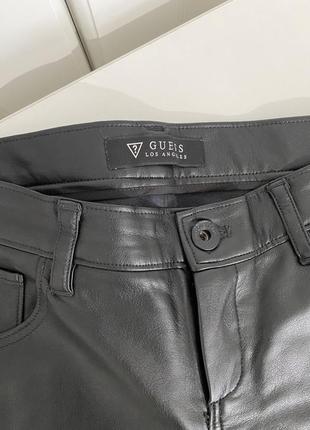 Штаны из экокожи guess2 фото