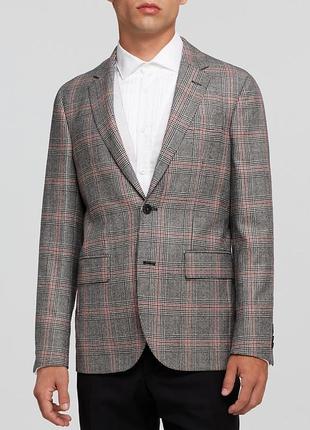 Вовняний блейзер піджак kent & curwen prince of wales blazer