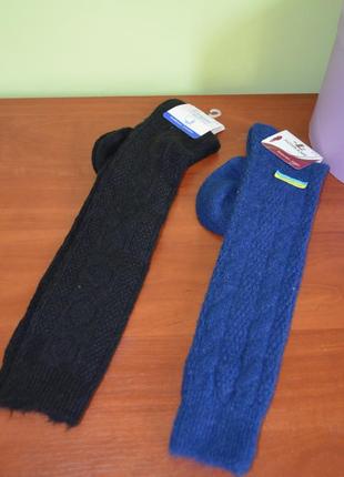 Заколенники теплые ангора размер 23-25