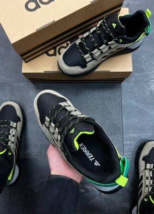 Мужские демисезонные бежевые кроссовки  adidas terrex 🆕адидас терекс6 фото