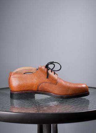 Дерби handmacher, германия 42,5 туфли мужские кожаные4 фото