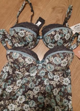 Гарний комплект ! бюстгальтер і майка з пуш ап