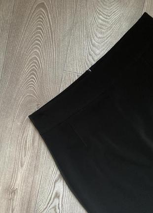 Базовая черная миди юбка карандаш6 фото