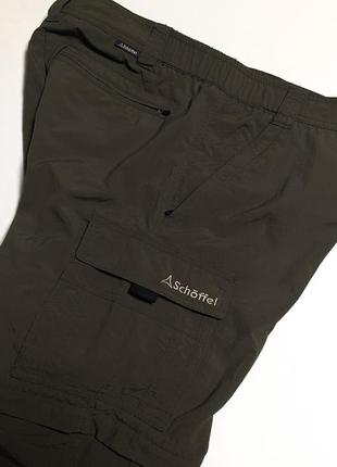 Schoffel bowden трекінгові штани трансформери 2 в 1| мілітарі9 фото