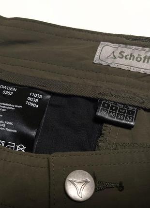 Schoffel bowden трекінгові штани трансформери 2 в 1| мілітарі8 фото