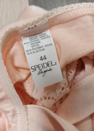 Шикарная базовая, бельевая майка с кружевом speidel lingerie 52 размер4 фото