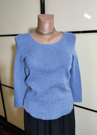 Серо-голубогй кашемировый свитерок