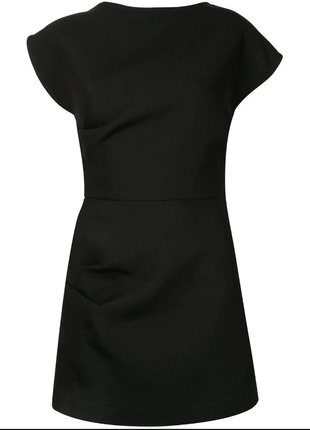 Imperial чорна сукня з драпіровкою асиметрична тренд 202226