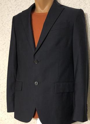 Пиджак мужской классический деловой стильный маленький размер5 фото