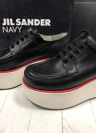 Туфли на платформе jil sander