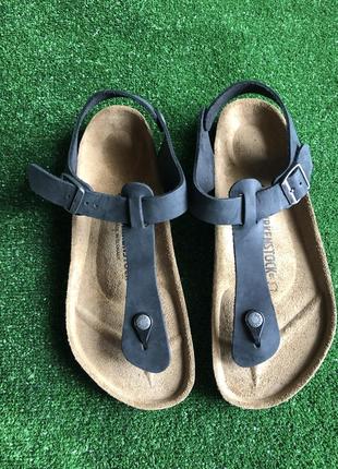 Босоніжки birkensock kairo nubuck leather,оригінал3 фото