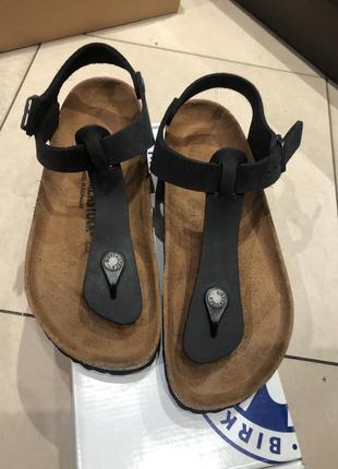 Босоніжки birkensock kairo nubuck leather,оригінал5 фото