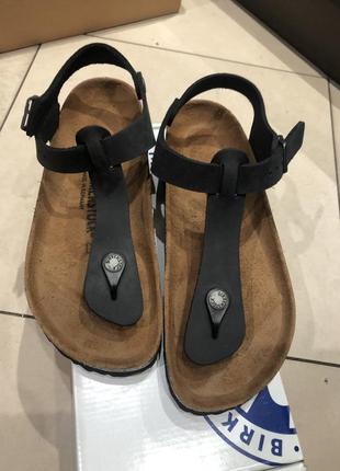 Босоножки birkenstock kairo nubuck leather ,оригинал5 фото