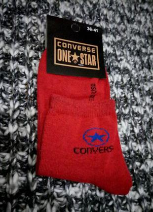 Носки женские converse красные