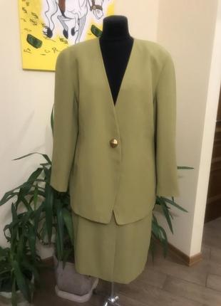 Костюм вінтажний вовняний jacques  vert