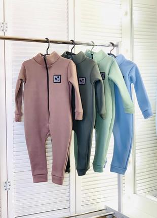 Модний теплий комбінезон дитячий