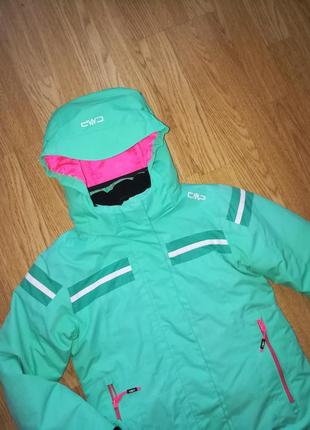 Лыжная куртка cmp итальялия мембрана зимняя куртка рост 128см2 фото