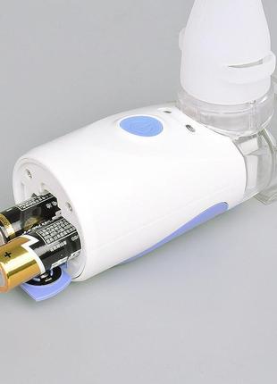 Ингалятор (небулайзер) меш ультразвуковой для детей и взрослых mesh nebulizer ym-252 портативный белый8 фото